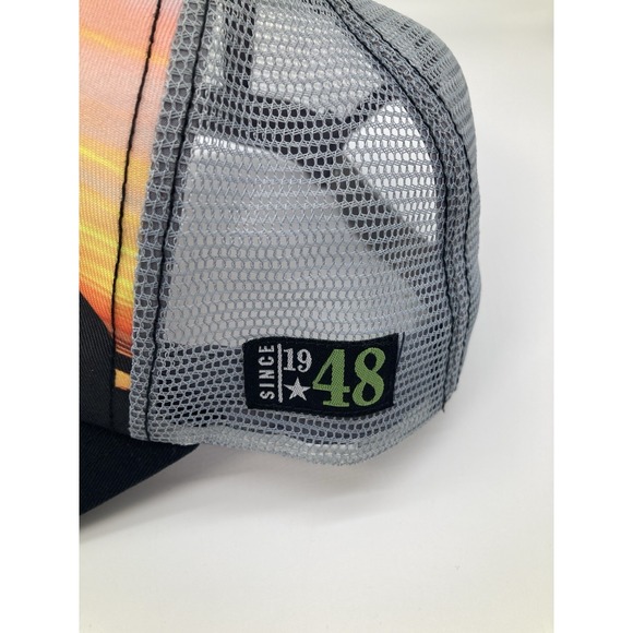 In N Out Burger Snapback Mesh Trucker Hat Baseball Cap Sunset Bear New One Size - Picture 3 of 10